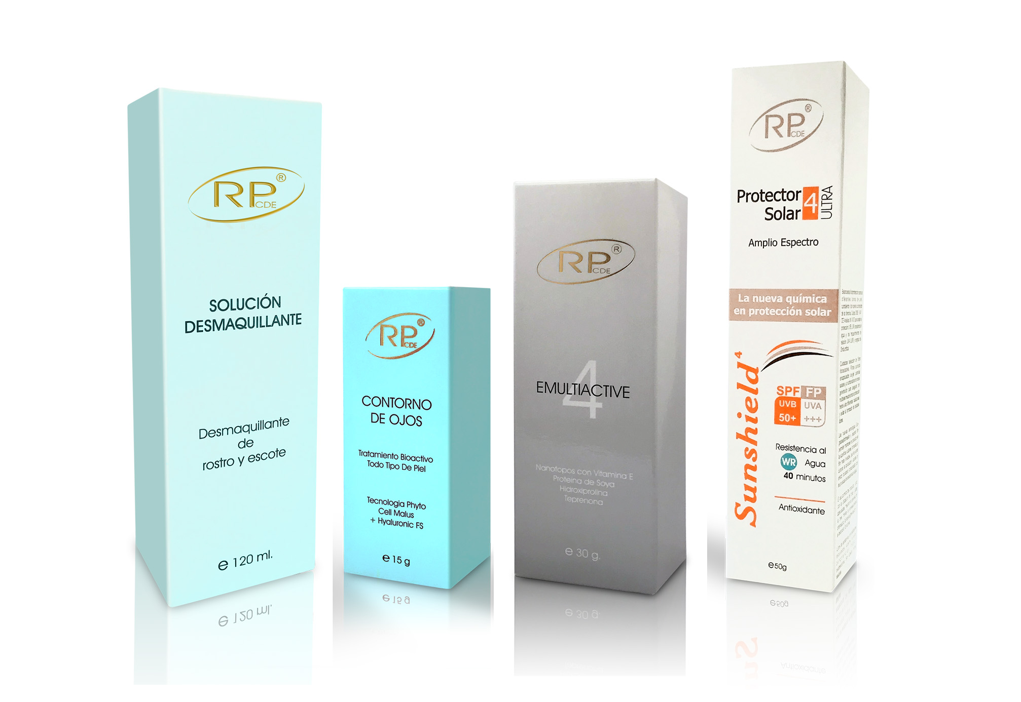 Kit1 linea rp productos dermocosmeticos mamas